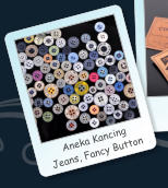 Aneka Kancing Jeans, Fancy Button